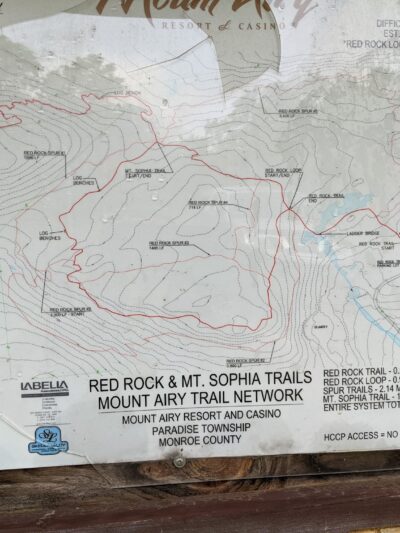 Mount Airy Red Rock Trailhead - Cresco, PA