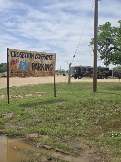 Crosbyton City RV Park - Crosbyton, TX