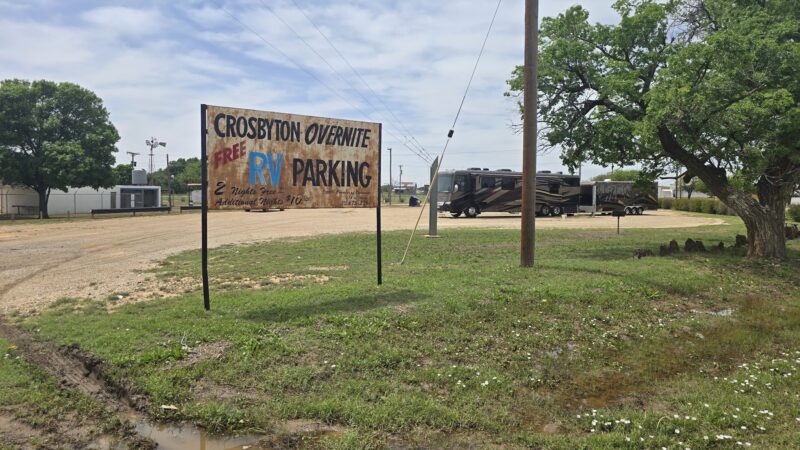 Crosbyton City RV Park - Crosbyton, TX