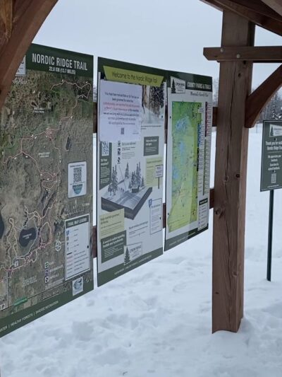 Nordic Ridge Trail Trailhead - Crosslake, MN