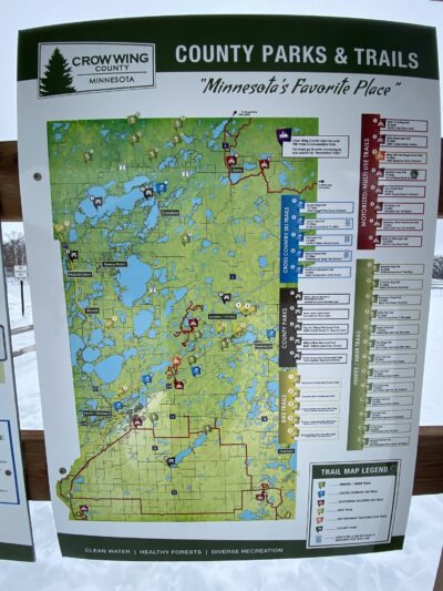 Nordic Ridge Trail Trailhead - Crosslake, MN