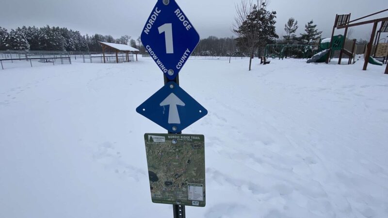 Nordic Ridge Trail Trailhead - Crosslake, MN