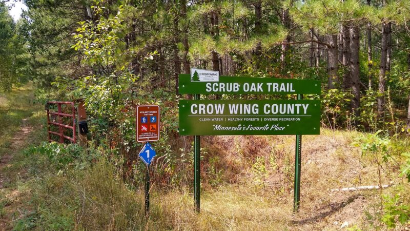 Scrub Oak Trail - Crosslake, MN