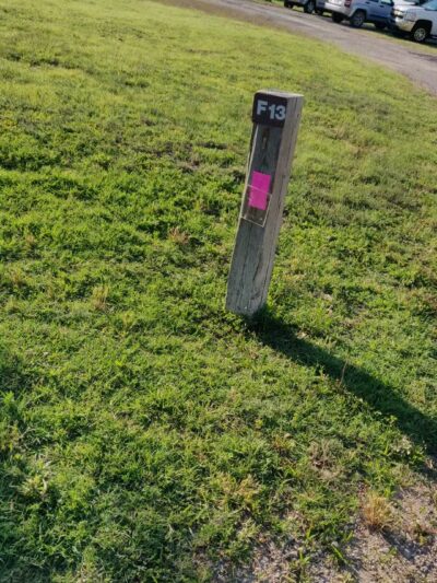 Campsite F13, Minooka Recreation Area - Dorrance, KS