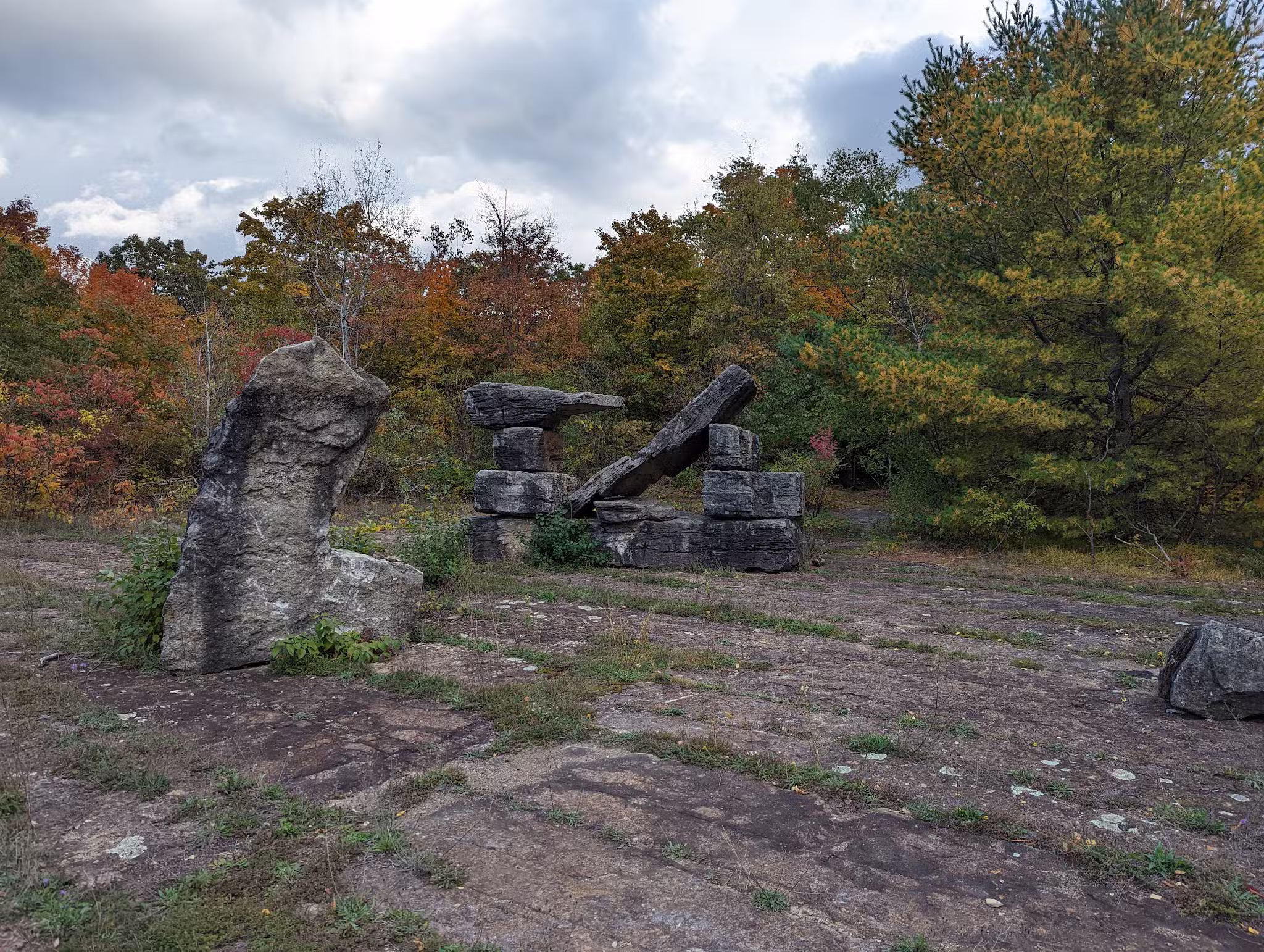Thacher Park Rock Formation - East Berne, NY
