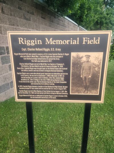 Riggin Memorial Field - East Rutherford, NJ