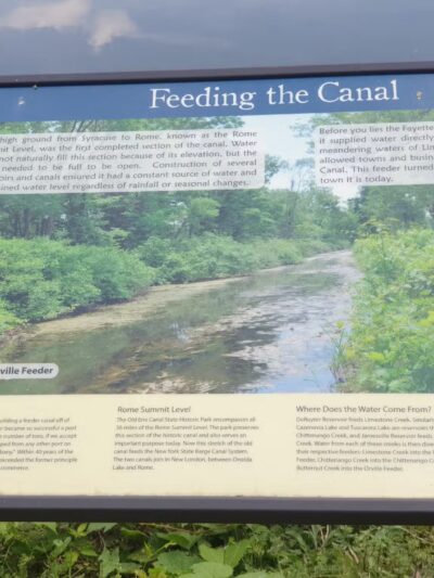 Old Erie Canal State Park Parking Area - East Syracuse, NY