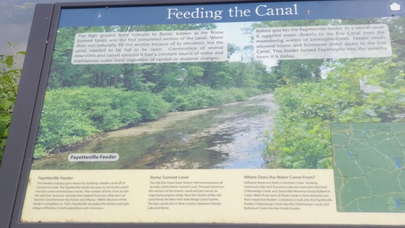 Old Erie Canal State Park Parking Area - East Syracuse, NY