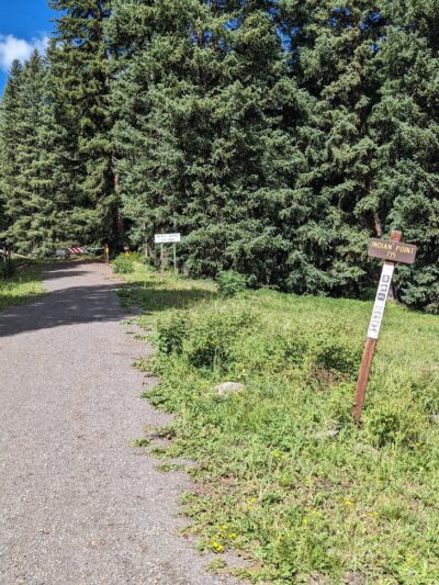 Flowing Park Reservior Trailhead - Eckert, CO