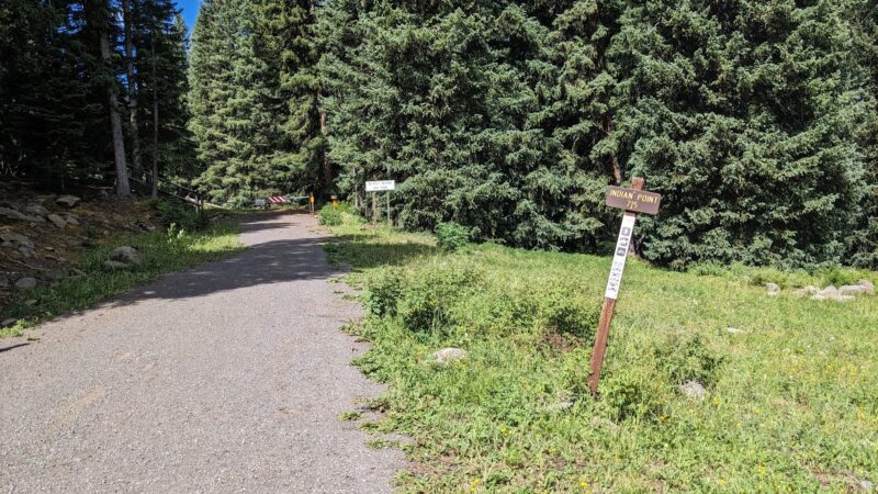 Flowing Park Reservior Trailhead - Eckert, CO