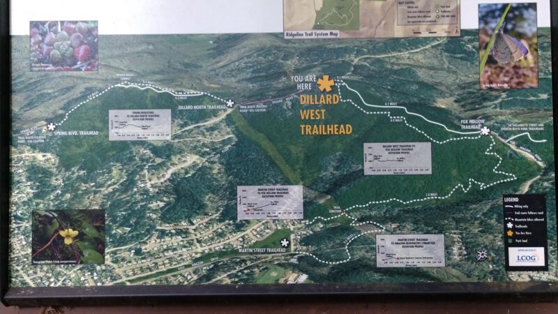 Dillard West Trailhead - Eugene, OR