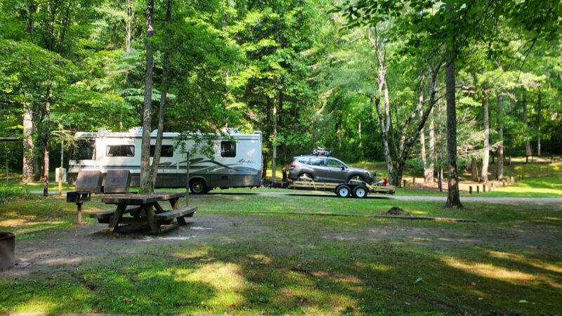 Cable Cove Campground, Cheoah Ranger District, Nantahala National Forest - Fontana Dam, NC