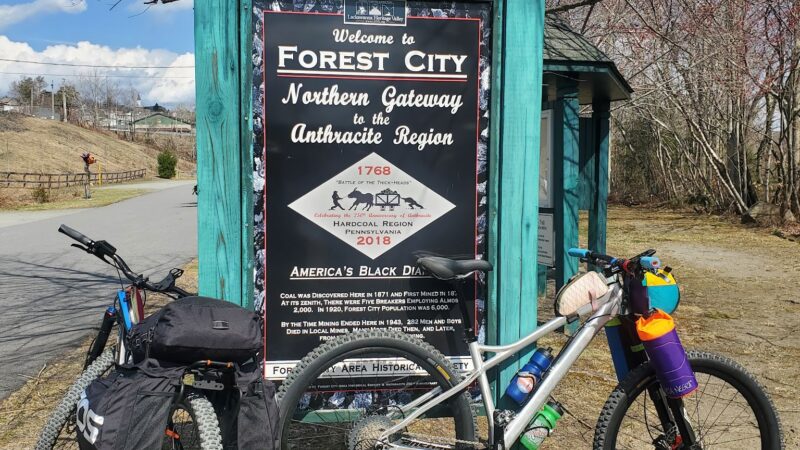 D&H Rail-Trail, Forest City Trailhead - Forest City, PA