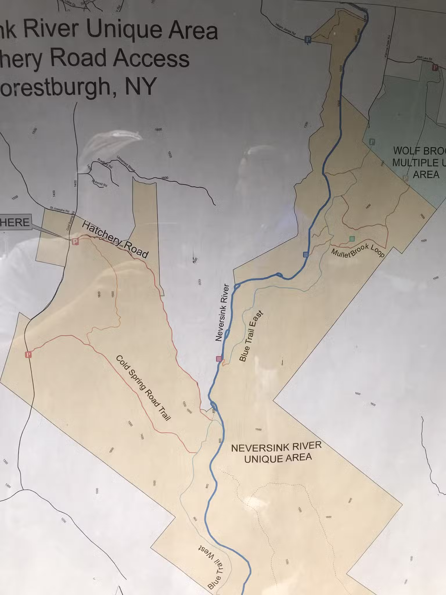 Hatchery Road trailhead - Forestburgh, NY