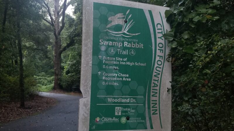 Trail Head for Swamp Rabbit Trail in Fountain Inn - Fountain Inn, SC