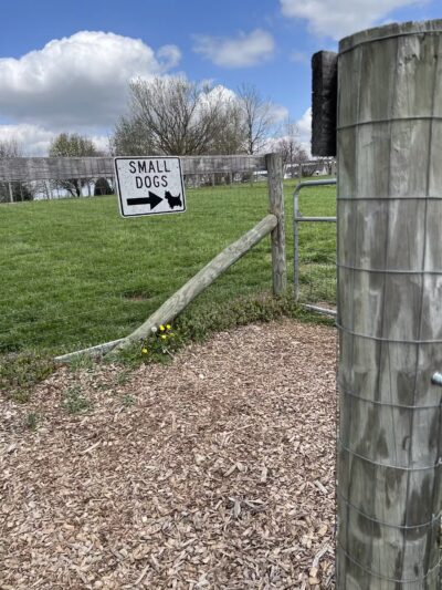 Lakeview dog park - Frankfort, KY