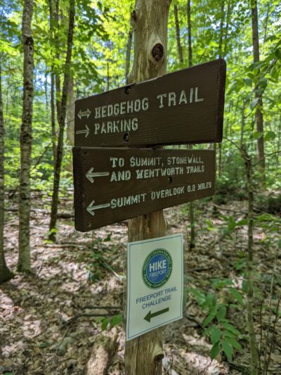 Hedgehog Mountain Trail Head - Freeport, ME
