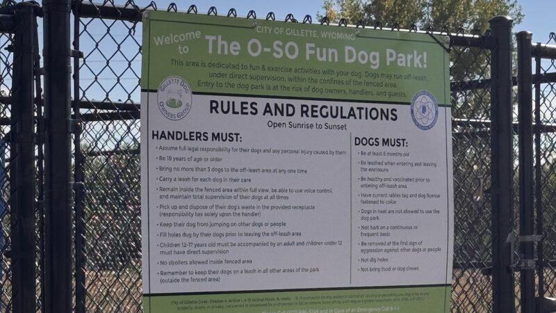 O-SO Fun Dog Park - Gillette, WY