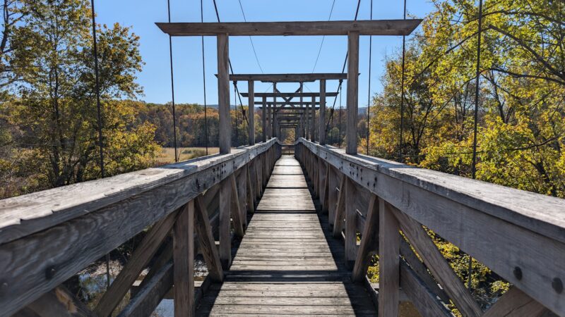 Pochuck Boardwalk Suspension Bridge - Glenwood, NJ