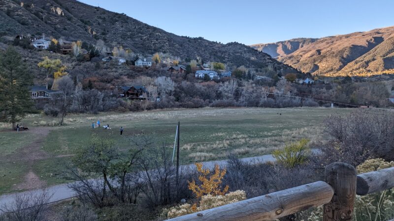 Open Area Dog Run - Glenwood Springs, CO