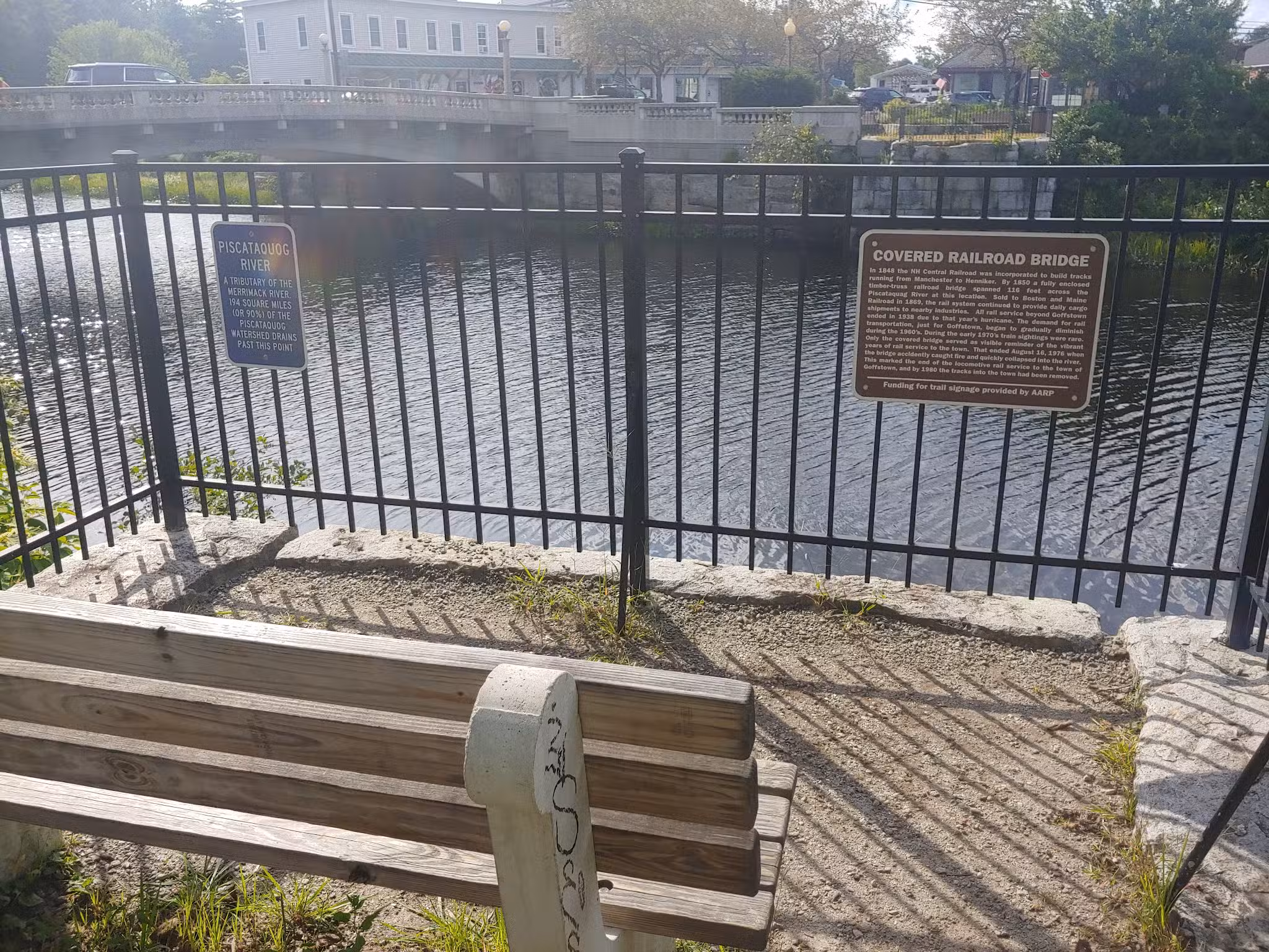 Goffstown Rail Trail Parking - Goffstown, NH