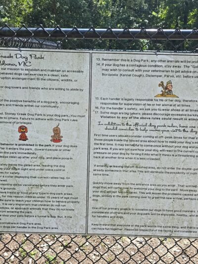 Stoney Creek Dog Park - Goldsboro, NC