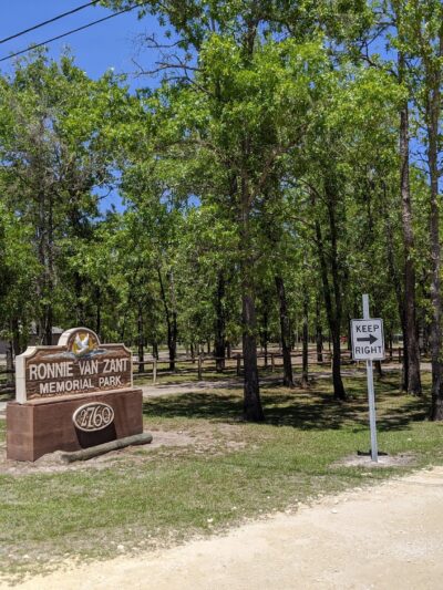 Ronnie Van Zant Memorial Park - Green Cove Springs, FL