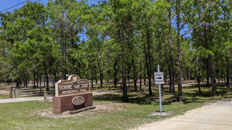 Ronnie Van Zant Memorial Park - Green Cove Springs, FL