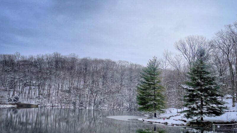 Green Lane Park Sledding Hill - Green Lane, PA