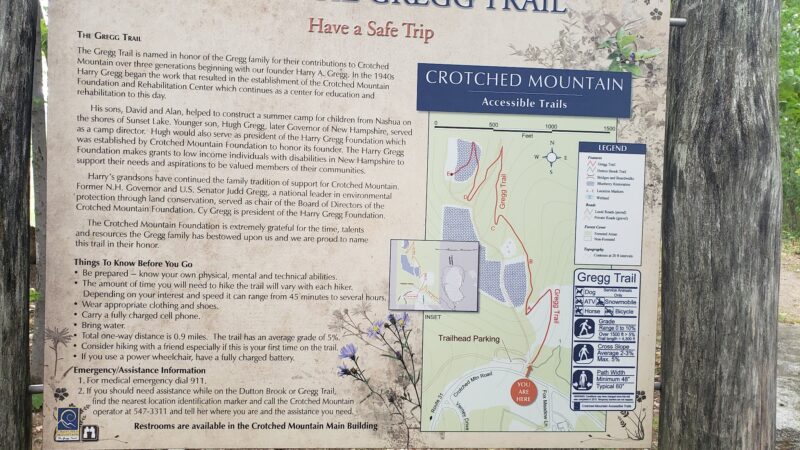 Crotched Mountain Accessible Trails - Greenfield, NH