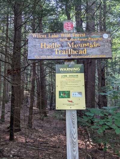 Hadley Mountain Trail Head Parking Lot - Hadley, NY