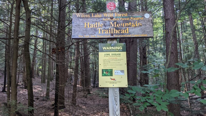 Hadley Mountain Trail Head Parking Lot - Hadley, NY