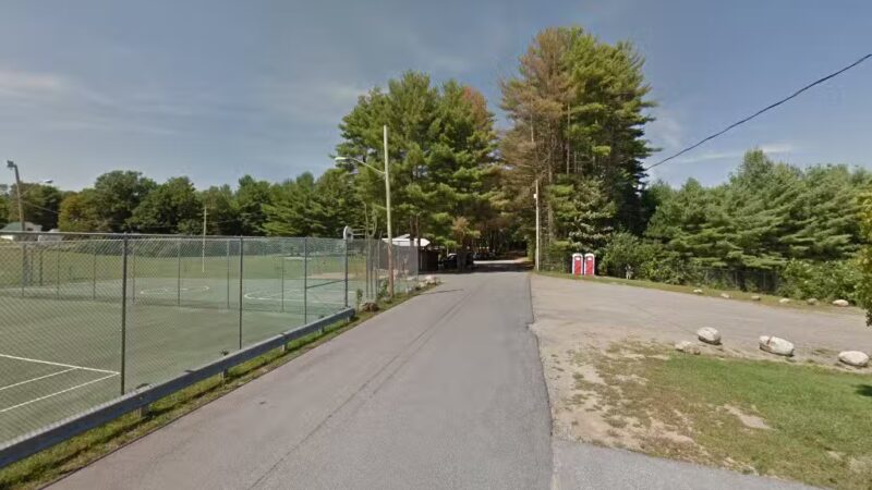 Hadley Park bandstand - Hadley, NY