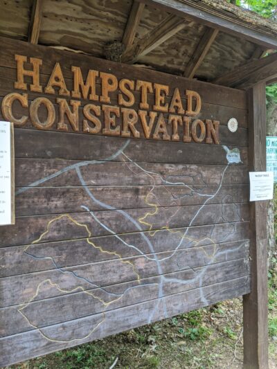 Hampstead Town Forest - Western Section Trails - Hampstead, NH