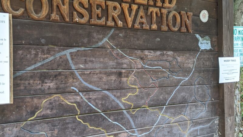 Hampstead Town Forest - Western Section Trails - Hampstead, NH