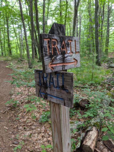 Hampstead Town Forest - Western Section Trails - Hampstead, NH