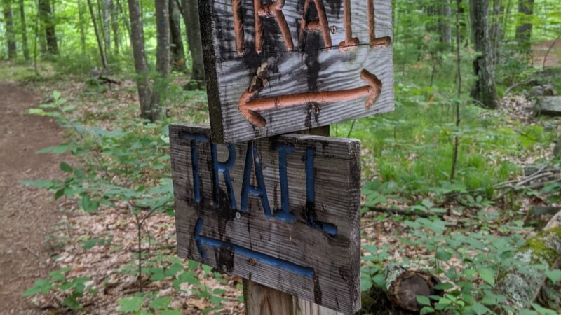 Hampstead Town Forest - Western Section Trails - Hampstead, NH