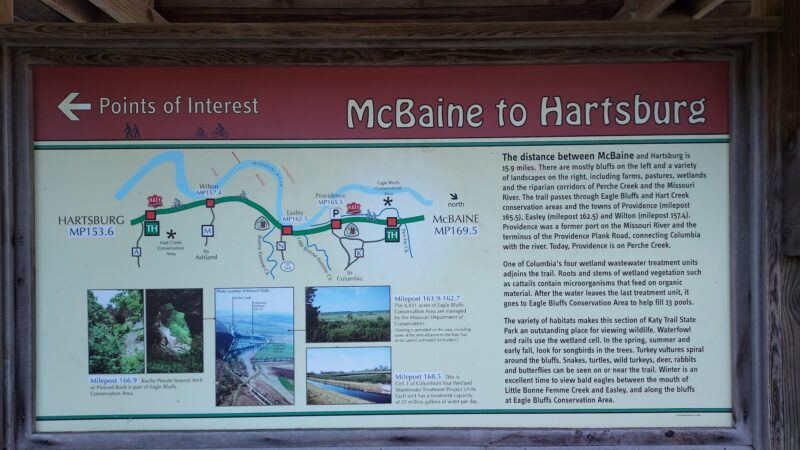 Katy Trail - Hartsburg Trailhead - Hartsburg, MO