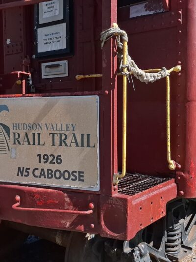 Hudson Valley Rail Trail Parking and Caboose - Highland, NY