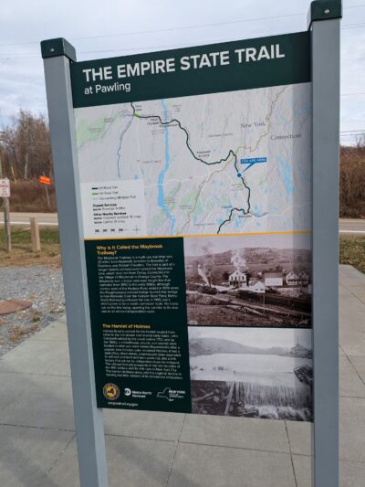 Empire State Trail - Pawling Trailhead - Holmes, NY