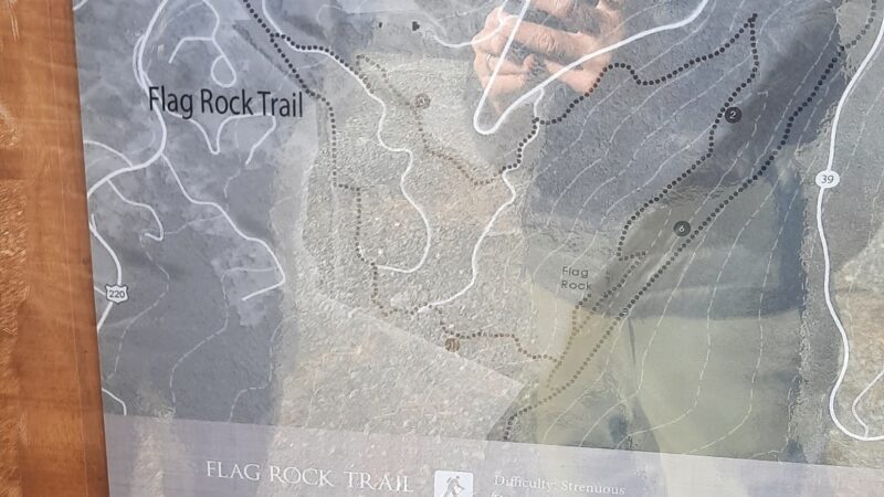 Flag Rock Trail - Hot Springs, VA