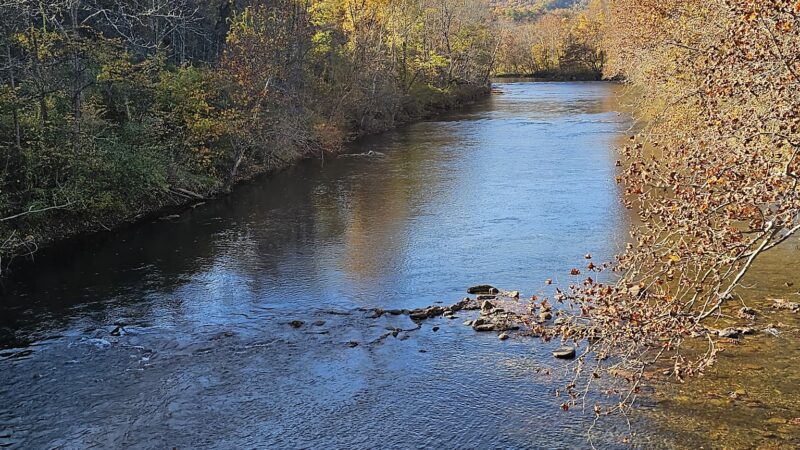 Smith Bridge Trailhead of the Jackson River Scenic Trail - Hot Springs, VA