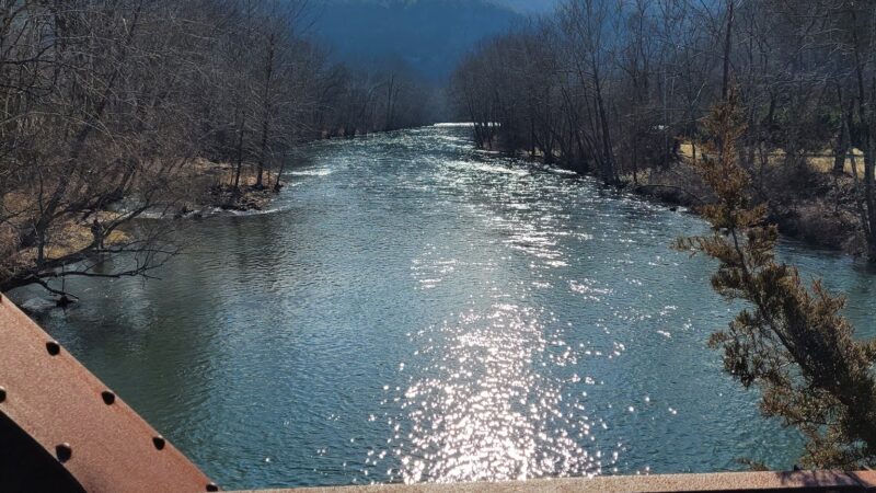Smith Bridge Trailhead of the Jackson River Scenic Trail - Hot Springs, VA