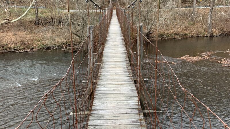 Smith Bridge Trailhead of the Jackson River Scenic Trail - Hot Springs, VA