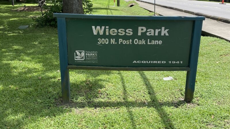 Wiess Park - Houston, TX