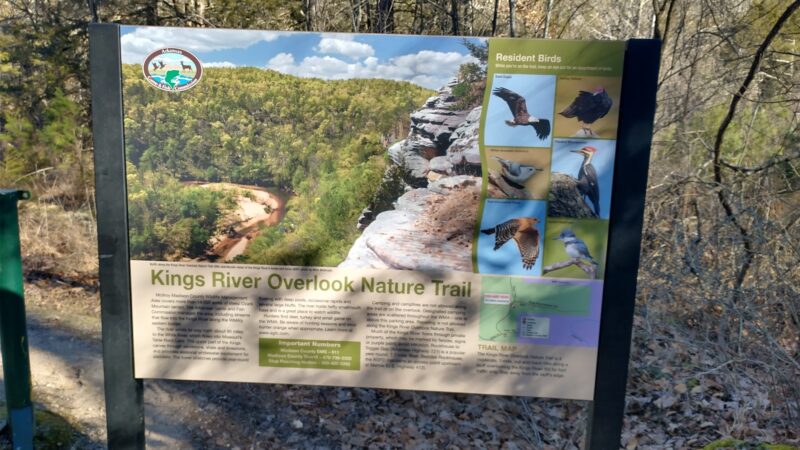 Kings River Overlook Nature Trail Head - Huntsville, AR