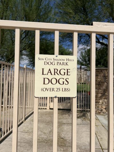 SCSH DOG PARK #3 - Indio, CA