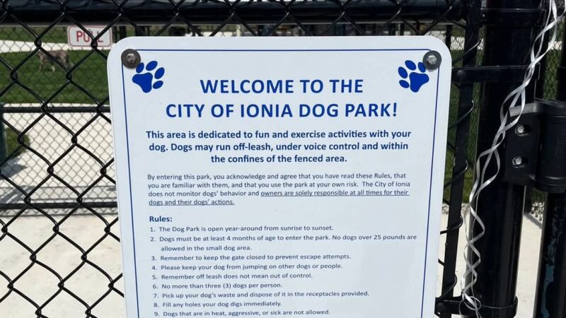 Ionia County dog park - Ionia, MI