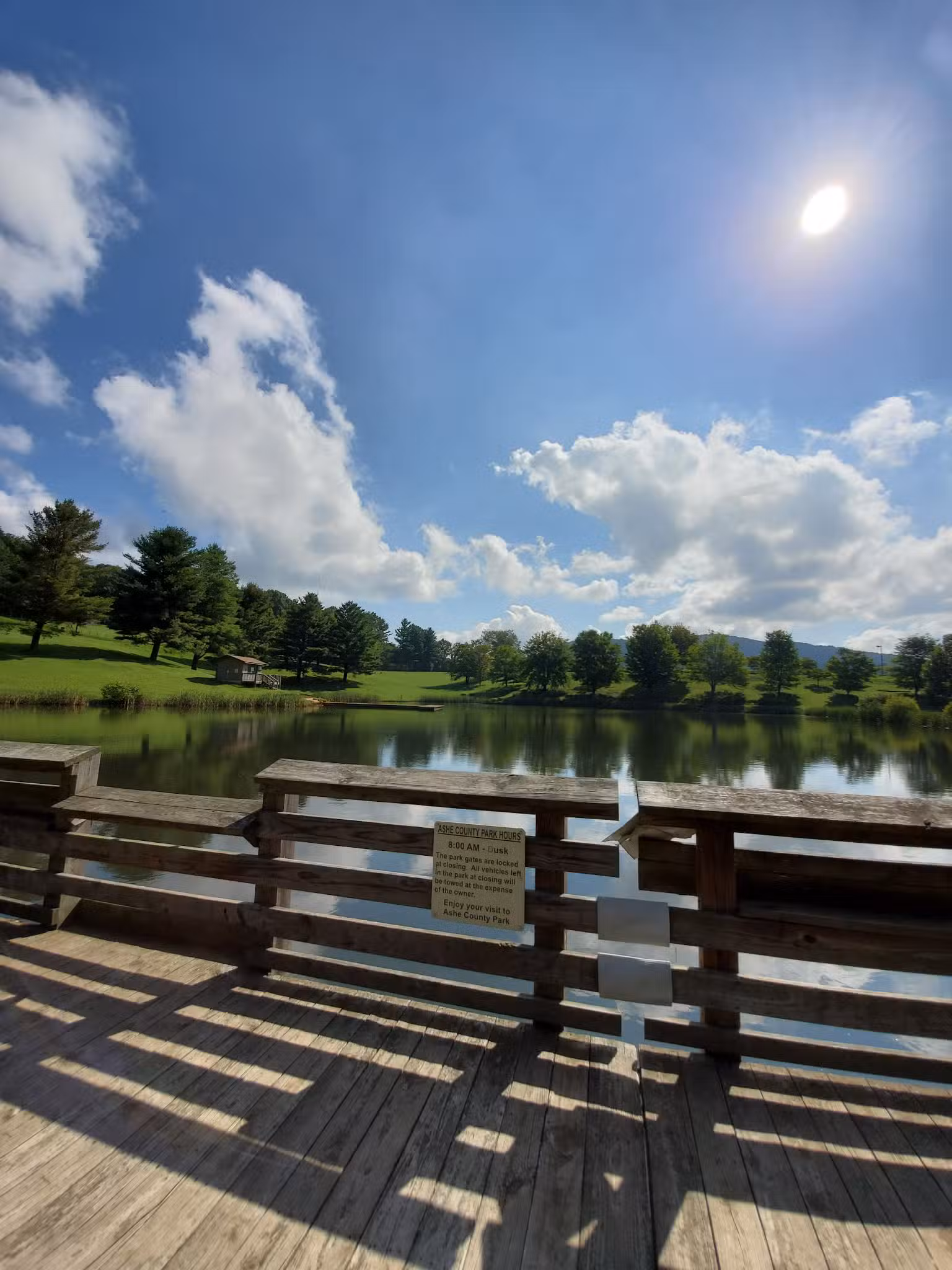 Ashe County Park Russ Blevins Shelter - Jefferson, NC
