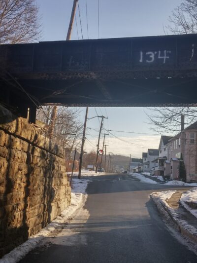 Lackawanna River Heritage Trail - Delaware Street Trailhead - Jermyn, PA